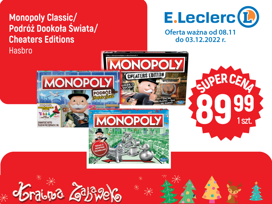 Monopoly 08.11. – 03.12.2022